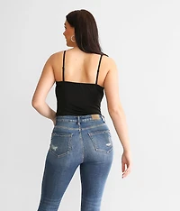 Glitter V-Wire Bodysuit