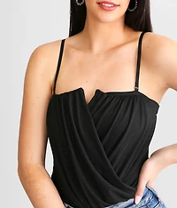 Glitter V-Wire Bodysuit
