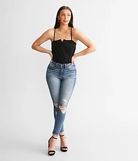Glitter V-Wire Bodysuit