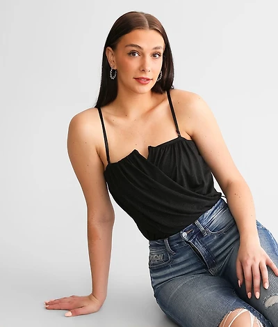 Glitter V-Wire Bodysuit