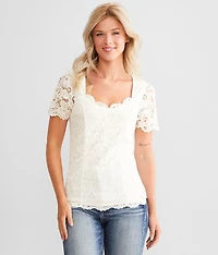 Floral Lace Top