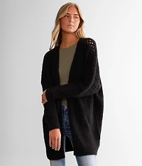 Pointelle Cardigan Sweater