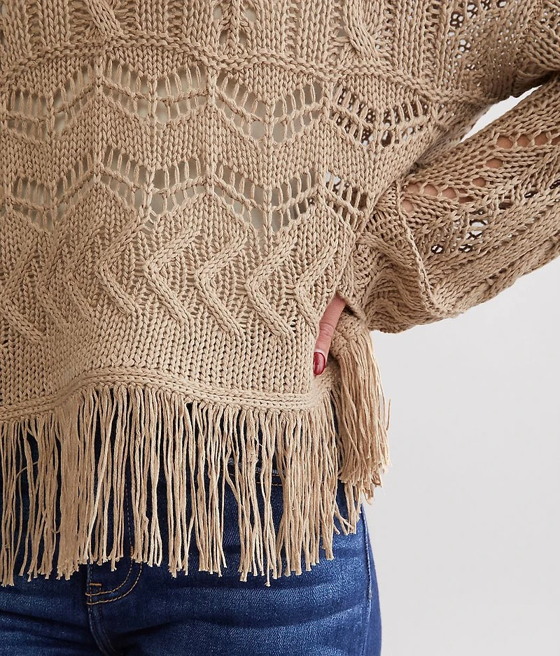 Fringe Sweater