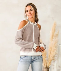 Cold Shoulder Sweater