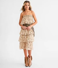 Tiered Maxi Skirt