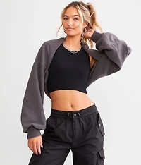 Cropped Bolero Cardigan Sweater