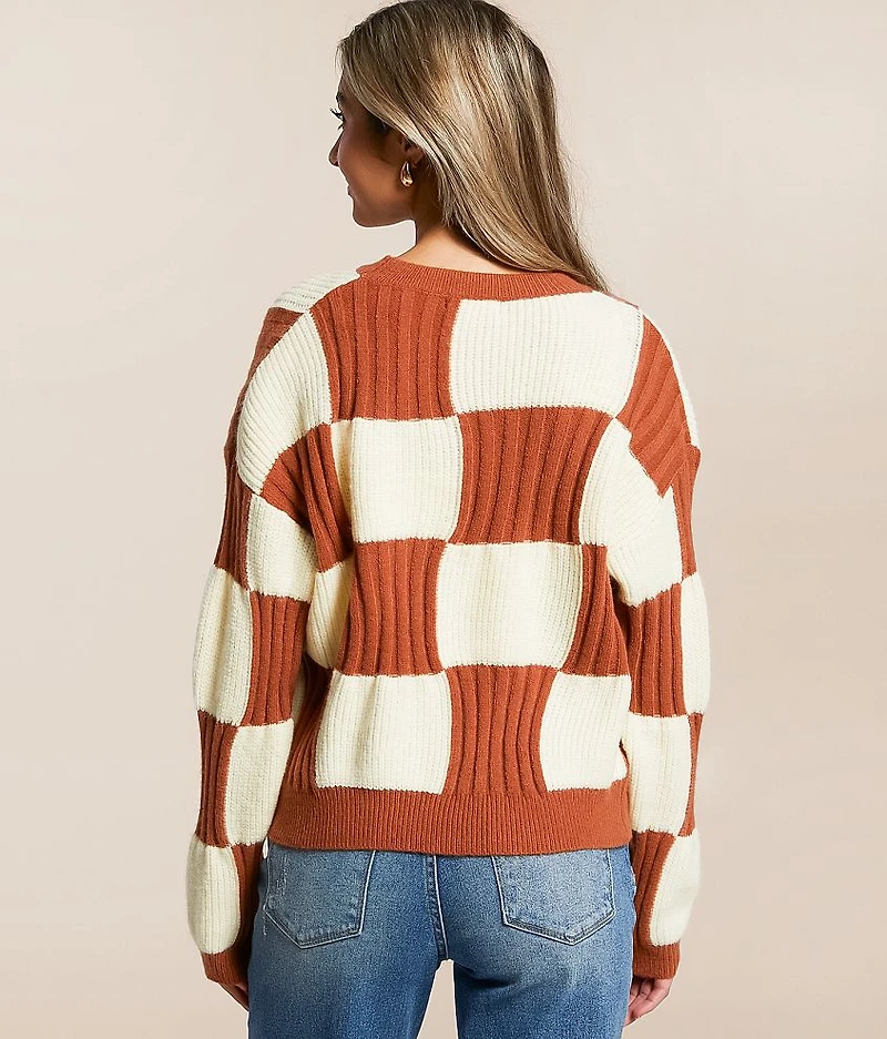 Checkered Sweater