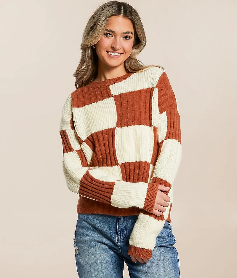 Checkered Sweater