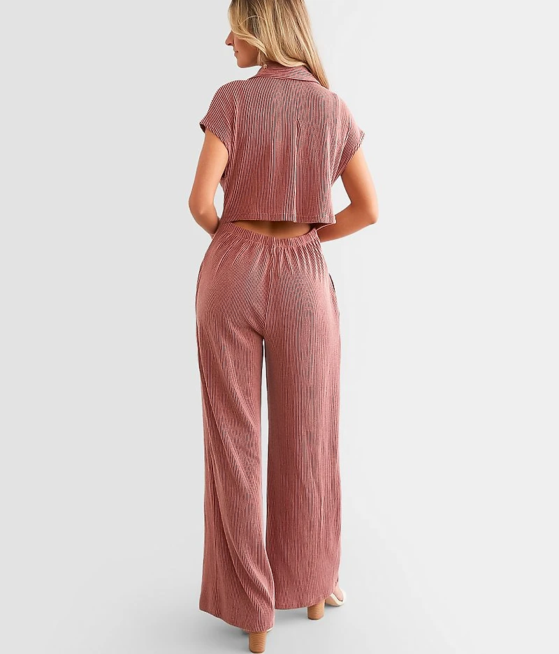 Ribbed Knit Jumpsuit