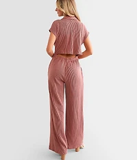 Ribbed Knit Jumpsuit