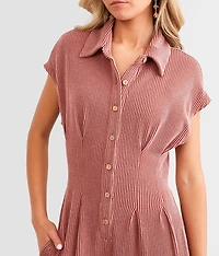 Ribbed Knit Jumpsuit