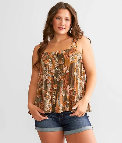 Printed Tank Top