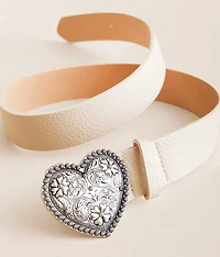 Heart Buckle Belt