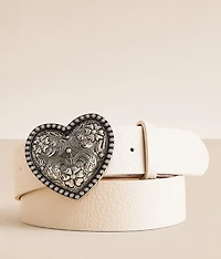 Heart Buckle Belt