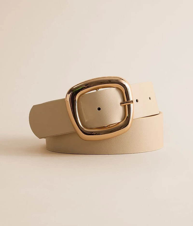Faux Leather Belt