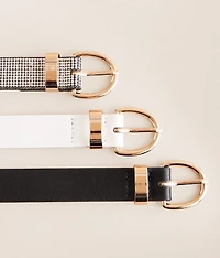 3 Pack Mixed Belt Set
