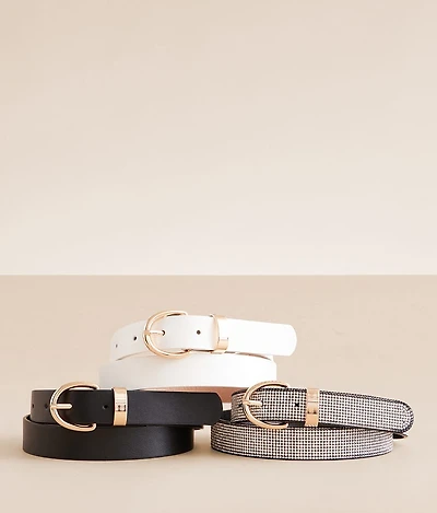 3 Pack Mixed Belt Set
