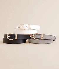 3 Pack Mixed Belt Set
