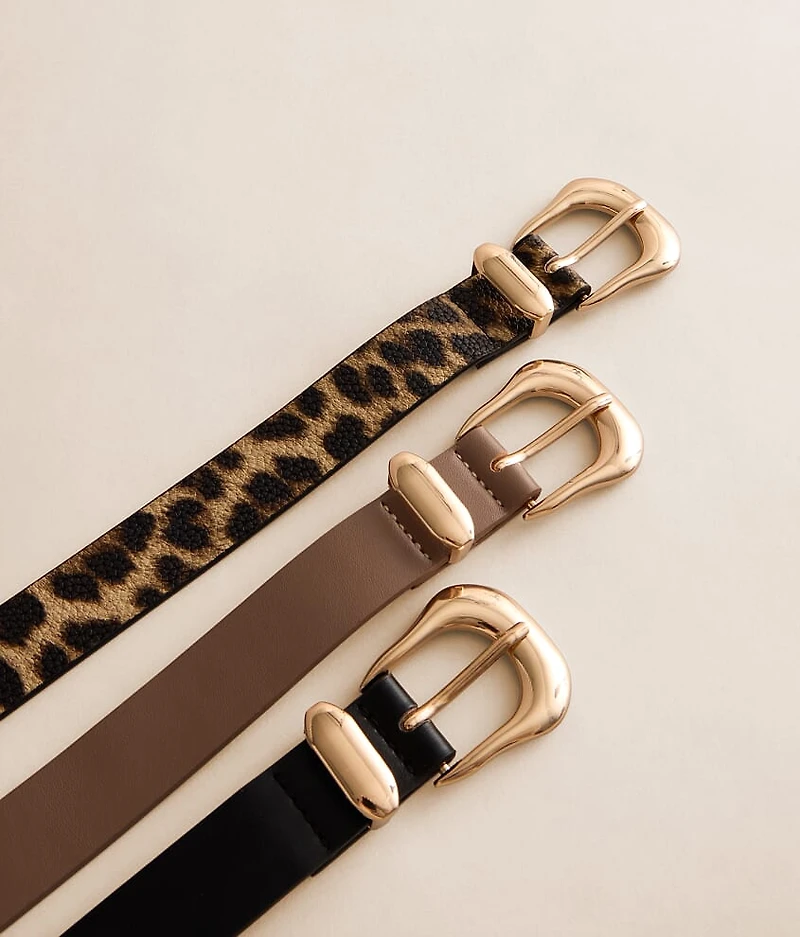 3 Pack Belt Set