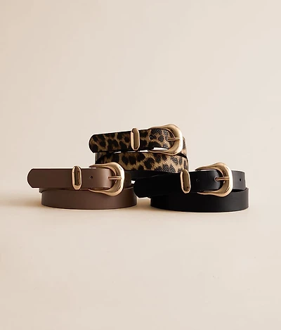 3 Pack Belt Set