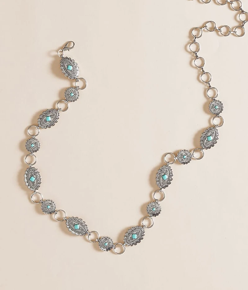 Turquoise Chain Belt
