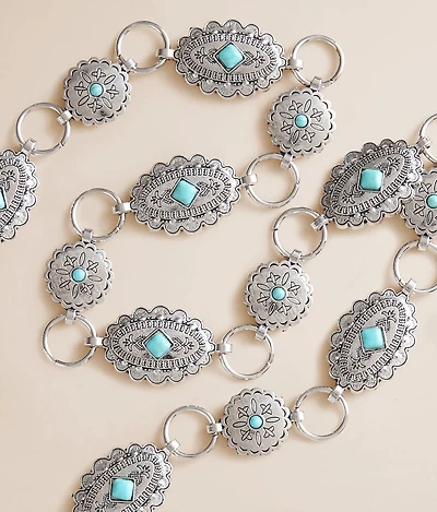 Turquoise Chain Belt
