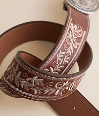 Embroidered Western Belt
