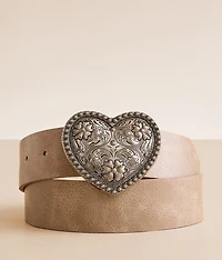 Heart Buckle Belt
