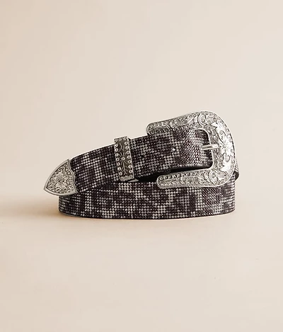 Leopard Glitz Belt