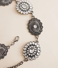 Glitz Concho Chain Belt