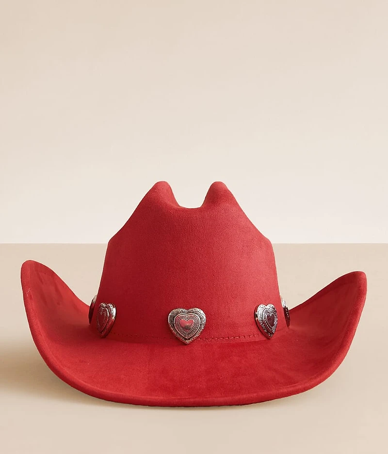 Illuma Heart Concho Cowboy Hat