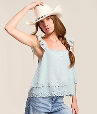 Western Turquoise Concho Cowboy Hat