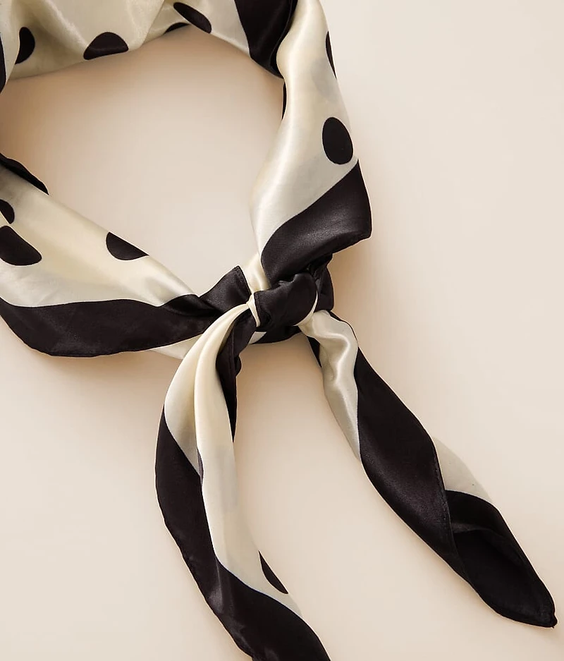 Polka Dot Scarf