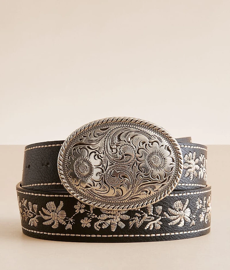 BKE Embroidered Western Belt