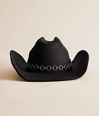 Western Turquoise Concho Cowboy Hat