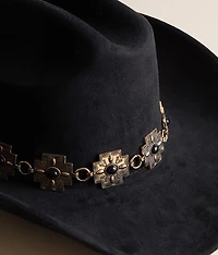 Concho Chain Cowboy Hat