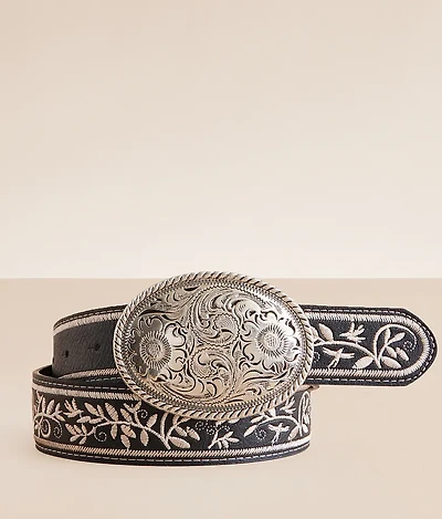 Embroidered Western Belt
