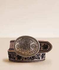 Embroidered Western Belt