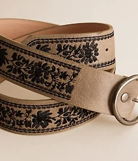 Embroidered Western Belt