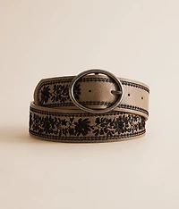 Embroidered Western Belt