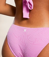 New Wave Jacquard Reversible Swim Bottom