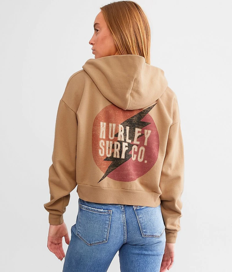 Surf Queen Cropped Hoodie