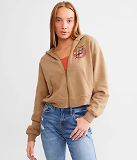 Surf Queen Cropped Hoodie