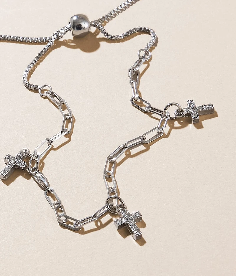 Glitz Cross Bracelet