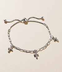 Glitz Cross Bracelet