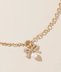 Glitz Bow Necklace