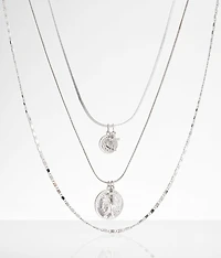 3 Pack Charm Necklace Set