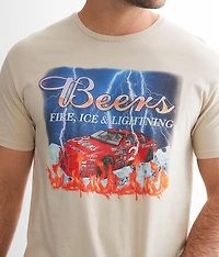 Beers®  Fire, Ice & Lightning T-Shirt