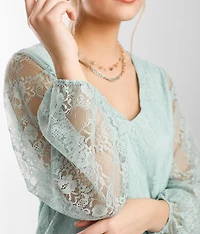 Floral Lace Top