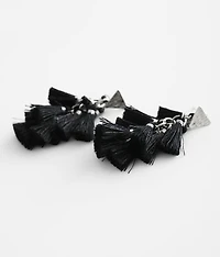 Multi Tassel Earring